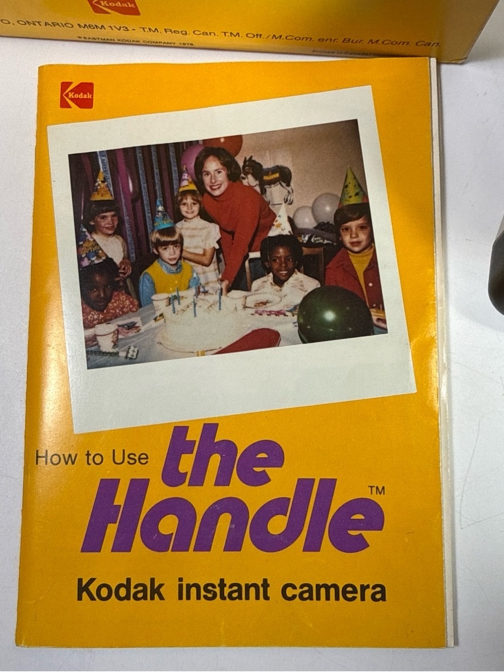 Kodak Instant Camera The Handle in original box foam form manual strap - Picture 7 of 8